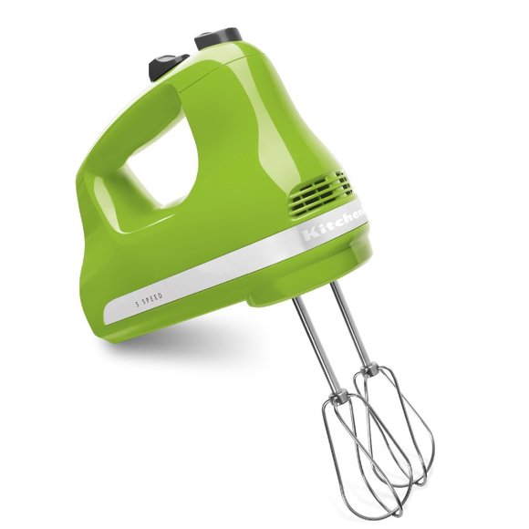 htf New in Box GREEN APPLE KitchenAid Ultra Power 5-Speed Hand Mixer KHM512GA - Picture 2 of 14